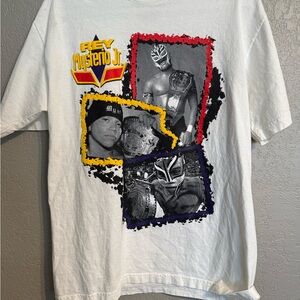 Rey Mysterio Jr. Graphic Tee - White